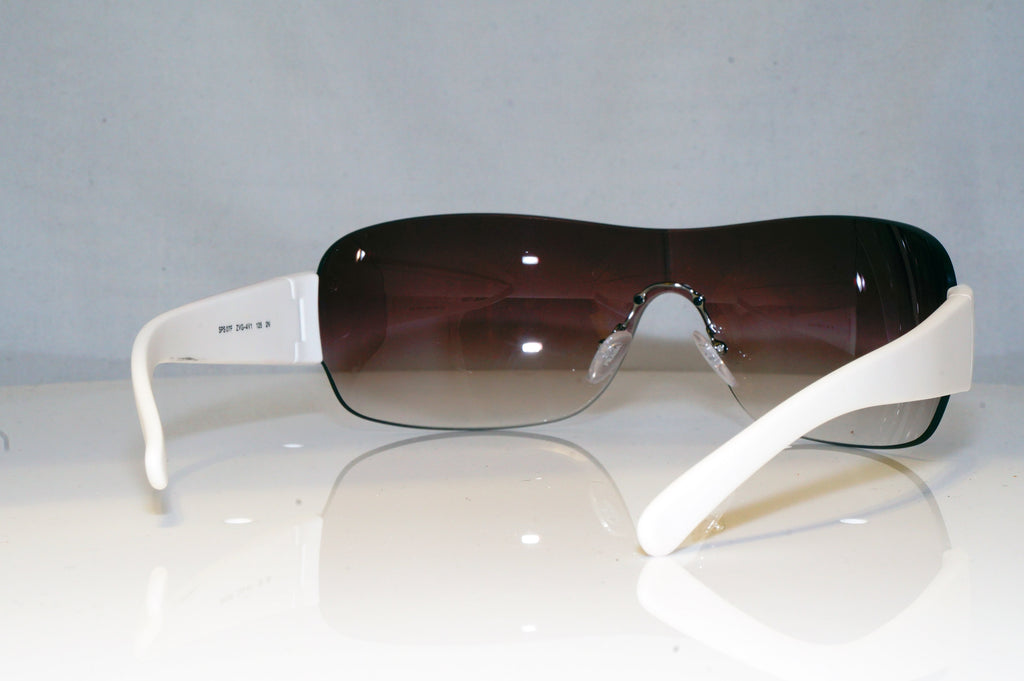 PRADA Mens Designer Sunglasses White Shield SPS 07F ZVG-4V1 17284