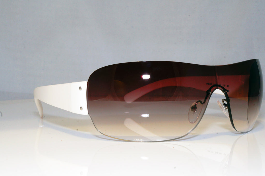 PRADA Mens Designer Sunglasses White Shield SPS 07F ZVG-4V1 17284