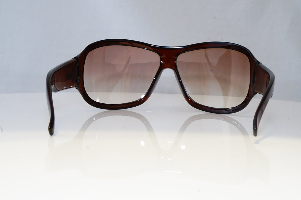 GUCCI Mens Womens Oversized Designer Sunglasses Brown Wrap GG 1562 REM5U 20655