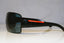 PRADA Mens Designer Sunglasses Black Shield SPS 50E 1BO-7W1 17234