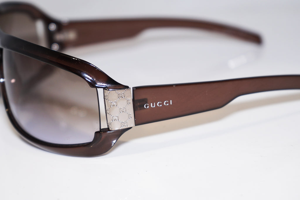 GUCCI Vintage Mens Unisex Designer Sunglasses Brown GG 1511 Z5D 15976