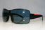 PRADA Mens Designer Sunglasses Black Shield SPS 50E 1BO-7W1 17234