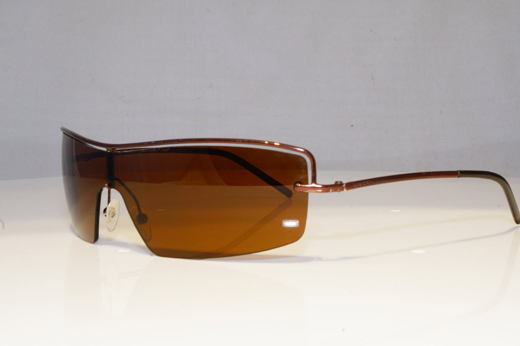 GUCCI Mens Designer Sunglasses Brown Shield GG 2683 T6T 19532