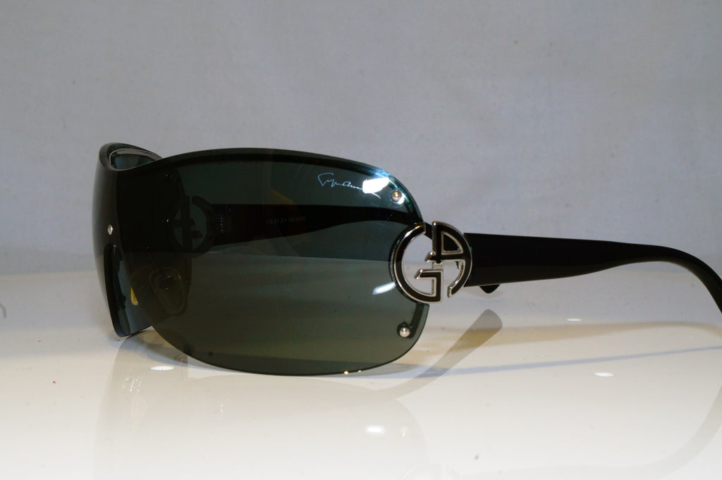 GIORGIO ARMANI Womens Designer Sunglasses Black Shield GA 427 SIC95 17231