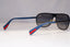 PRADA Mens Designer Sunglasses Blue Pilot CARBON FIBRE SPS 560 PDE-3M1 17888