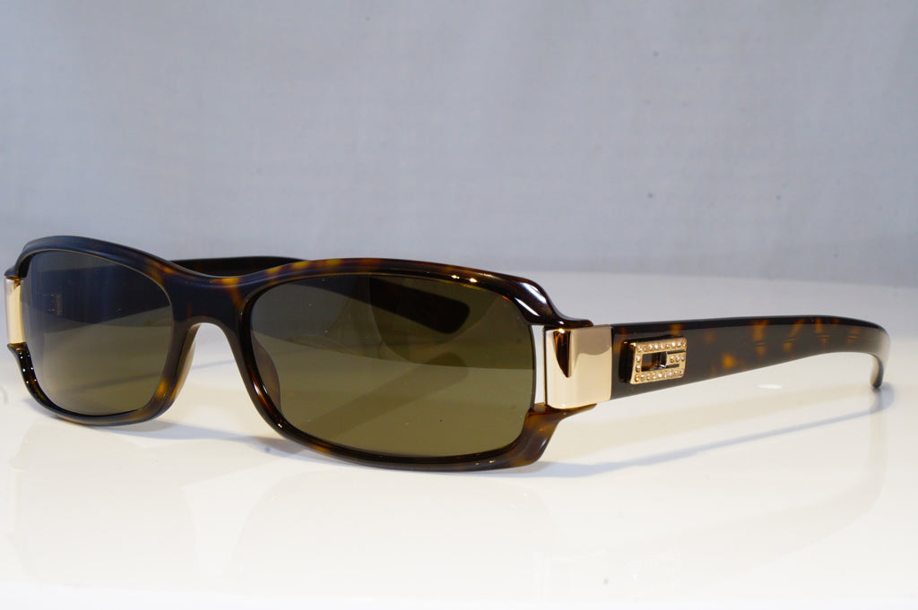 GUCCI Womens Diamante Designer Sunglasses Brown Rectangle GG 2548 086 17847