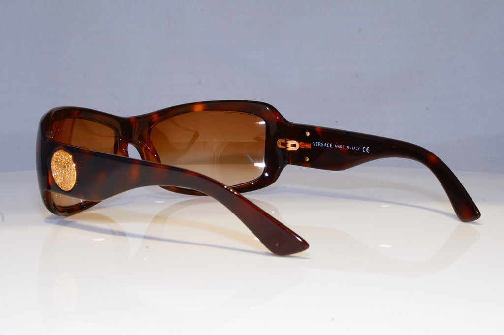 VERSACE Womens Designer Sunglasses Brown Rectangle 4093 461/13 19527