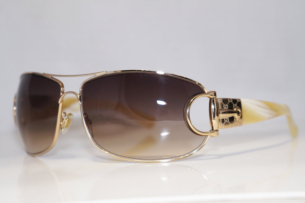 GUCCI Womens Designer Sunglasses Gold Wrap GG 2760 HWVIS 16074