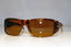 GUCCI Mens Vintage 1990 Designer Sunglasses Brown Wrap GG 1430 872 17262