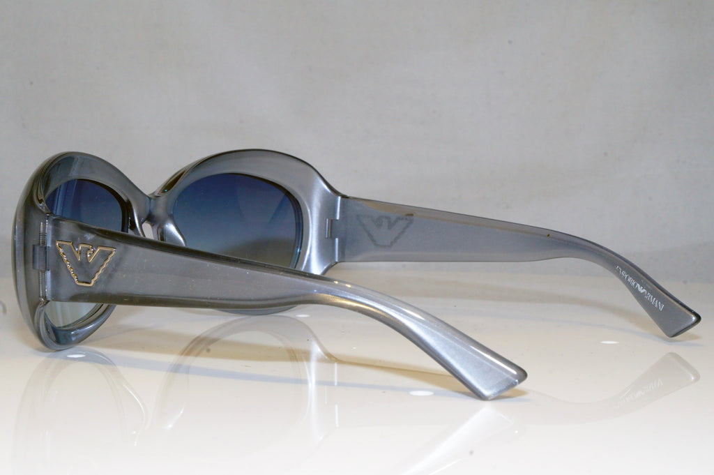 EMPORIO ARMANI Womens Designer Sunglasses Grey Oval 9456 QKZKX 17307