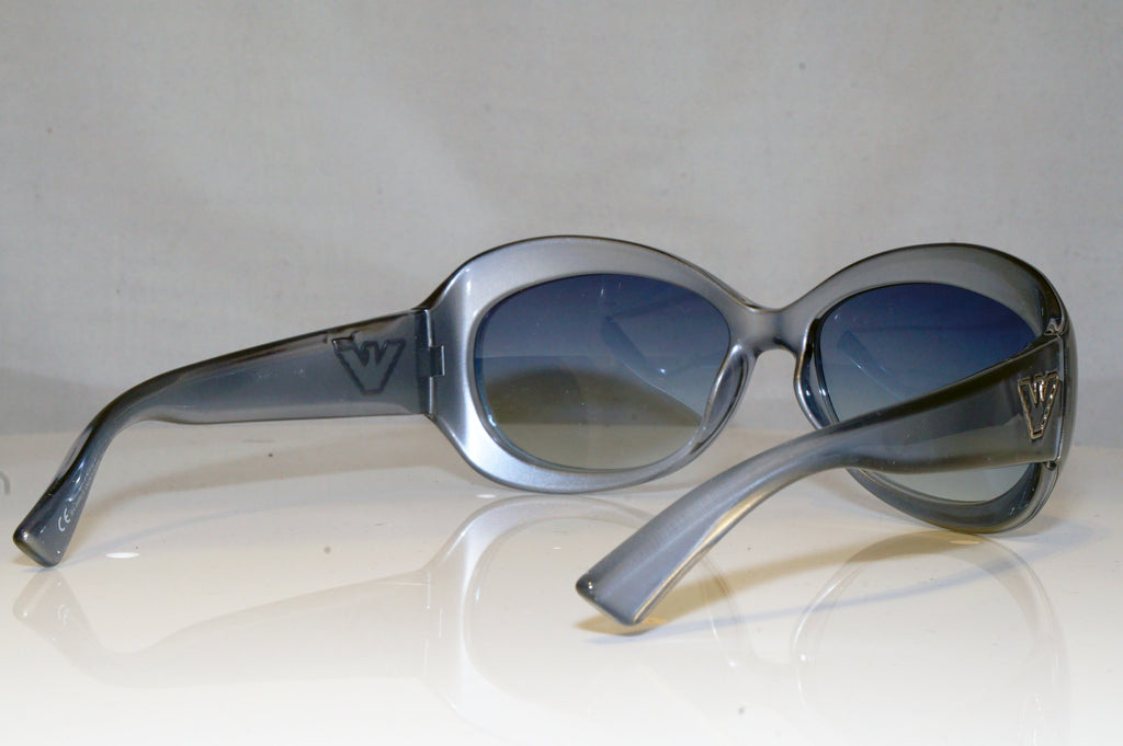 EMPORIO ARMANI Womens Designer Sunglasses Grey Oval 9456 QKZKX 17307