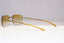 GUCCI Mens Vintage 1990 Designer Sunglasses Gold Rectangle GG 1756 AT2 18533