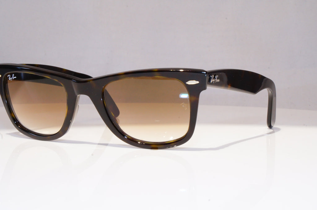 RAY-BAN Mens Designer Sunglasses Brown Wayfarer RB 2140 902/51 18538