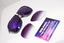 EMPORIO ARMANI Mens Designer Flash Mirror Sunglasses Purple EA 9588 U2AAZ 14501