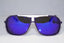 EMPORIO ARMANI Mens Designer Flash Mirror Sunglasses Purple EA 9588 U2AAZ 14501