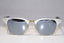 RAY-BAN Mens Unisex Designer Sunglasses Clubmaster Aluminum RB 3507 137/40 14700