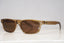 GUCCI Vintage Mens Designer Sunglasses Brown Rectangle GG 1174 9RB 16036