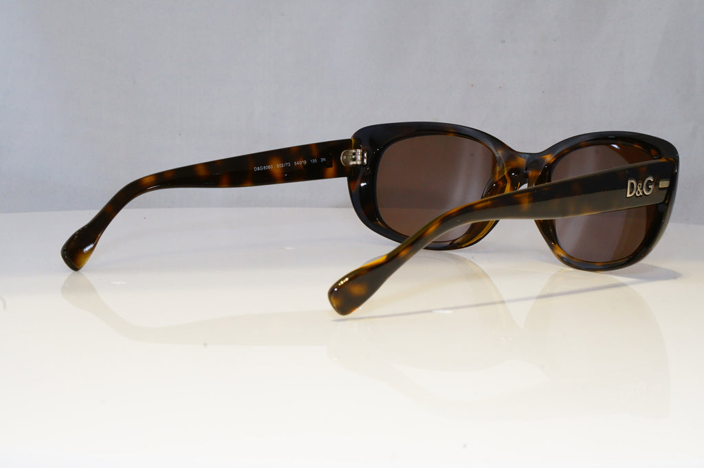 DOLCE & GABBANA Womens Designer Sunglasses Brown Butterfly D&G 8060 502/73 11394