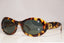 GUCCI 1990 Vintage Womens Designer Sunglasses Brown Oval GG 2400 02Y 14678