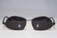 PRADA Vintage Mens Unisex Designer Sunglasses Black Rectangle VPR 61B 16047