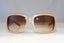 GIORGIO ARMANI Womens Designer Sunglasses Brown Square EA 9444 ARSS8 19623