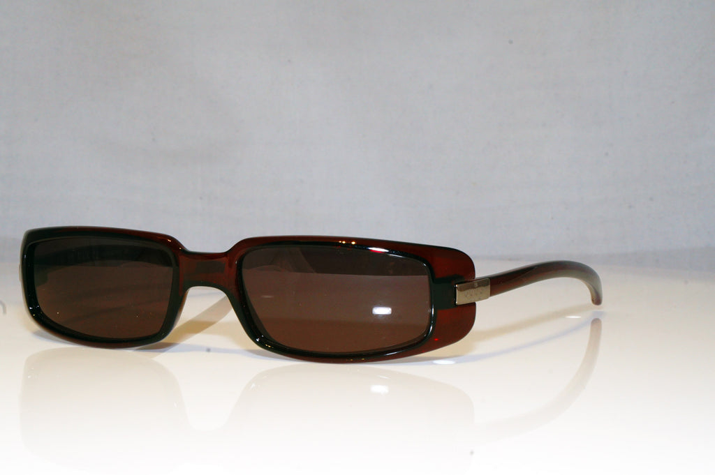 GUCCI Womens Vintage 1990 Designer Sunglasses Brown Rectangle GG 1188 1NG 16546