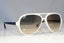 RAY-BAN Mens Boxed Designer Sunglasses White Pilot RB 4125 722/32 19604