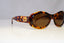 GUCCI Womens Vintage 1990 Designer Sunglasses Brown Oval GG 2400 02Y 19126