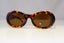 GUCCI Womens Vintage 1990 Designer Sunglasses Brown Oval GG 2400 02Y 19126