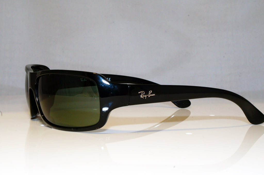 RAY-BAN Mens Designer Sunglasses Black Wrap RB 4075 601 16646