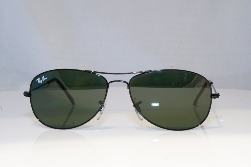 RAY-BAN Mens Designer Sunglasses Black Pilot COCKPIT RB 3362 DD2 19596