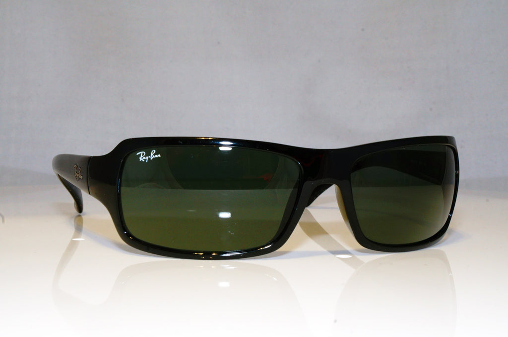 RAY-BAN Mens Designer Sunglasses Black Wrap RB 4075 601 16646