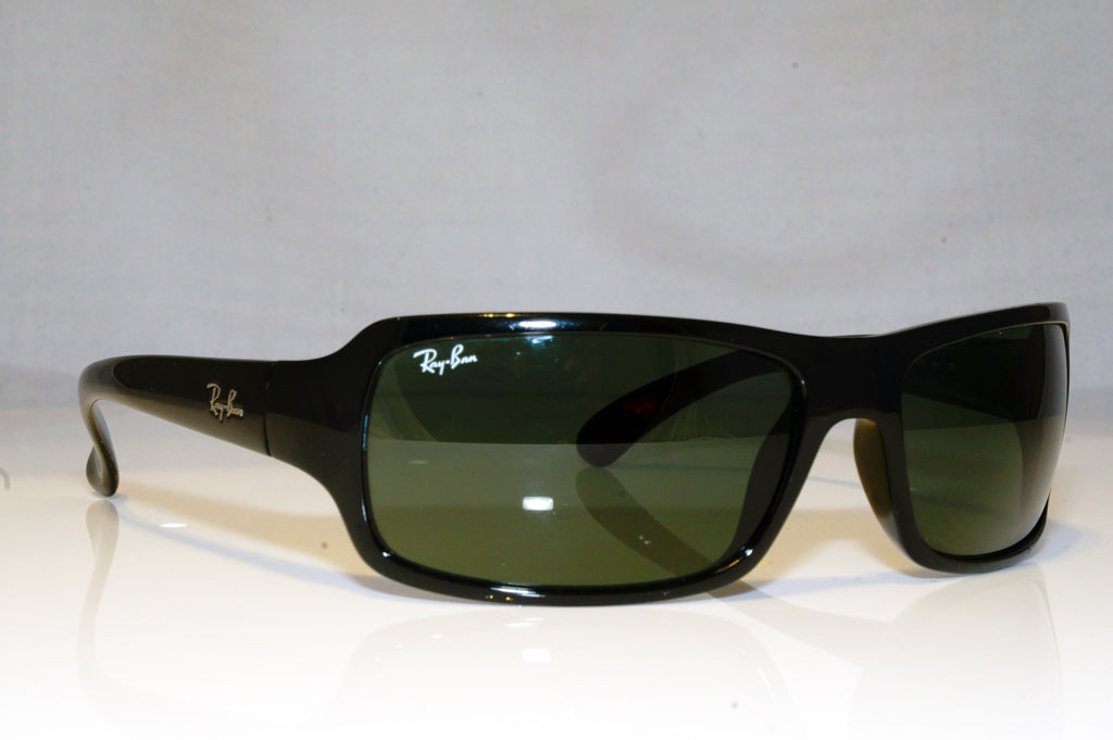 RAY-BAN Mens Designer Sunglasses Black Wrap RB 4075 601 16646