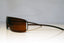 GUCCI Mens Unisex Designer Sunglasses Brown Shield GG 1710 3H7 16656