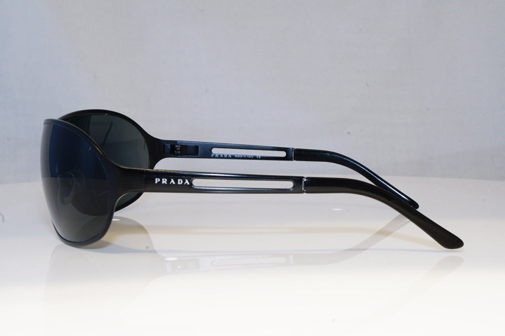 PRADA Mens Designer Sunglasses Black Pilot EDGE DEFECT SPR 51H 1BO-1A1 19591