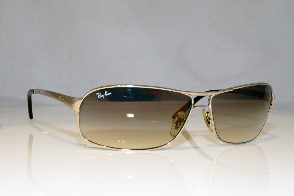 RAY-BAN Mens Vintage 1990 Designer Sunglasses Silver RB 3343 003/32 16504