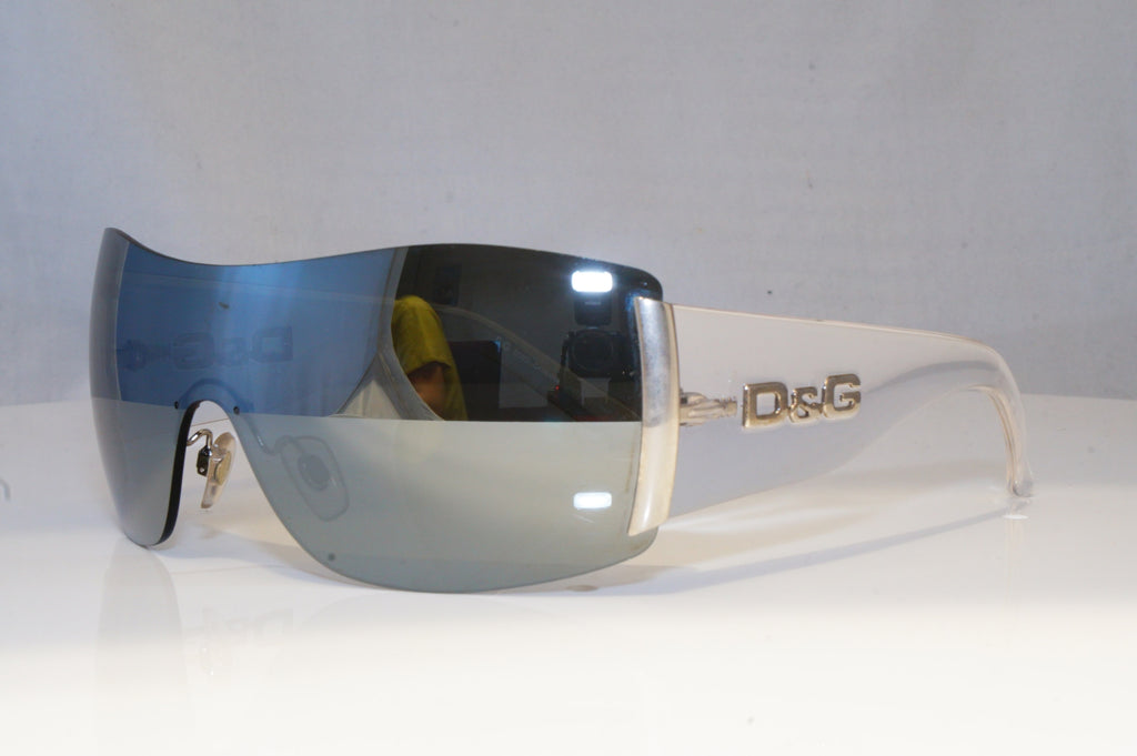 DOLCE & GABBANA Mens Womens Mirror Designer Sunglasses Shield D&G 8039 19644