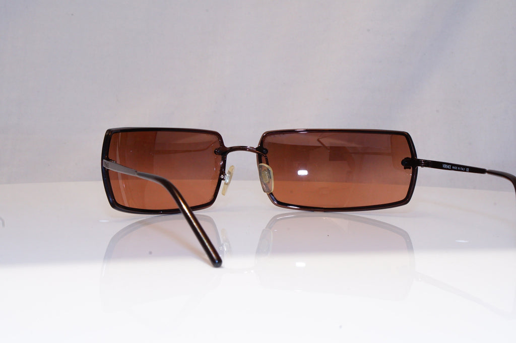 VERSACE Mens Womens Unisex Designer Sunglasses Brown Wrap 2003 1006/6U 18568