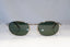 RAY-BAN Mens Boxed Vintage Designer Sunglasses Silver Rectangle W2841 SLV 19602