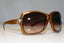 GUCCI Womens Diamante Designer Sunglasses Brown Butterfly GG 2985 OVKS2 16545