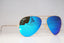 RAY-BAN Mens Unisex Designer Sunglasses Blue Mirror Aviator RB 3025 112/17 15261