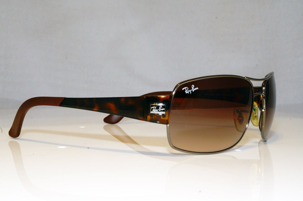 RAY-BAN Mens Designer Sunglasses Brown Wrap RB 3426 004/13 16705