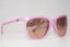 RAY-BAN Womens Designer Sunglasses Pink CATS 1000 RB 4126 738/3E 16337