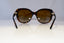 BVLGARI Womens Diamante Designer Sunglasses Brown Butterfly 8180 504/T5 19240