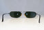 RAY-BAN Mens Vintage 1990 Designer Sunglasses Silver FLIGHT RB 3148 004/36 19425