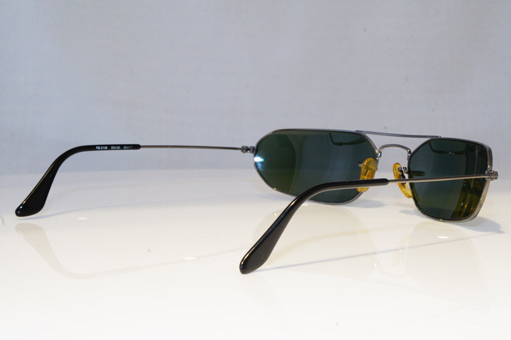 RAY-BAN Mens Vintage 1990 Designer Sunglasses Silver FLIGHT RB 3148 004/36 19425