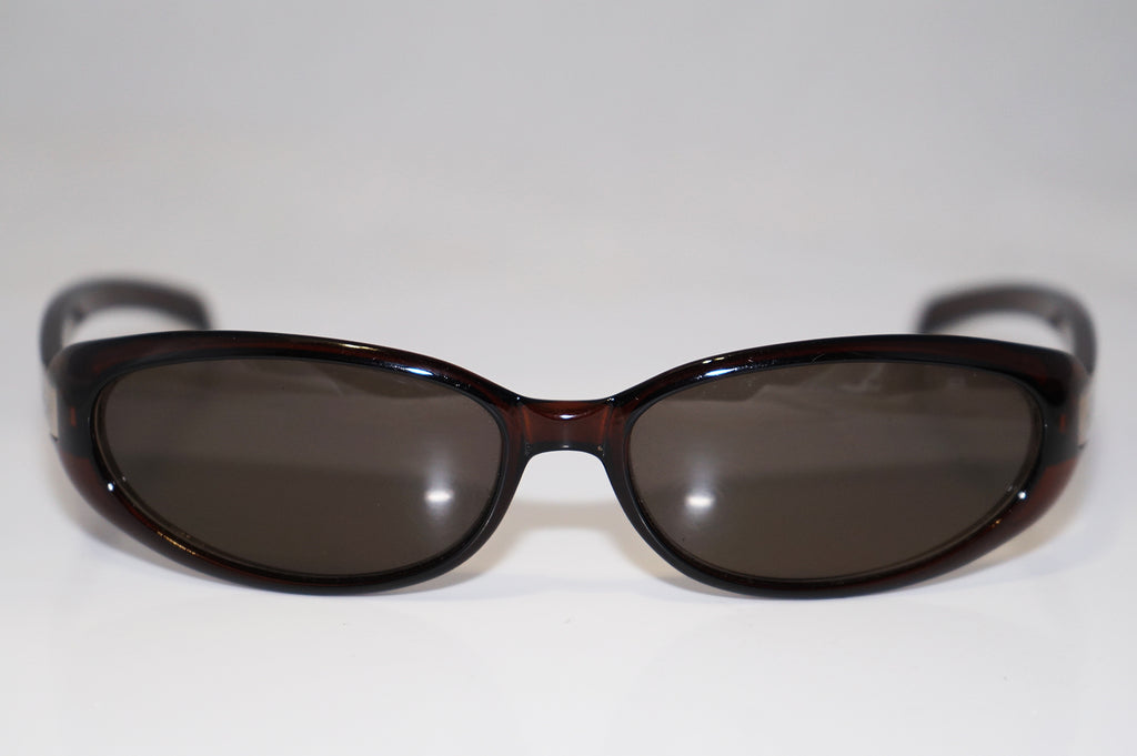 GUCCI 1990 Vintage Womens Designer Sunglasses Brown Rectangle GG 1189 1NG 16212