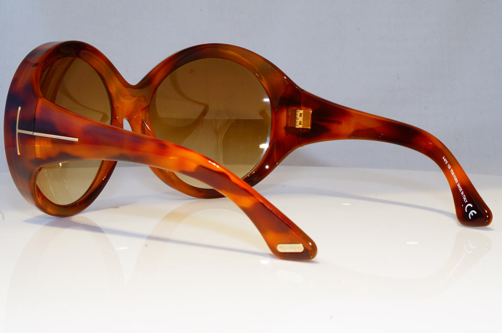 TOM FORD Womens Boxed Designer Sunglasses Brown Round Ali TF 0221 53F 19325