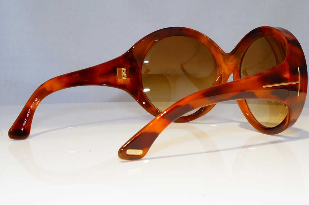 TOM FORD Womens Boxed Designer Sunglasses Brown Round Ali TF 0221 53F 19325