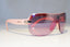 VERSACE Womens Mirror Designer Sunglasses Pink Shield MEDUSA 4045 333/7A 19359